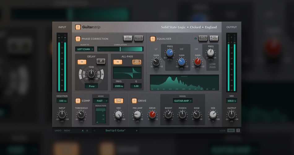 SSL Guitarstrip channel strip plugin on sale at 80% OFF