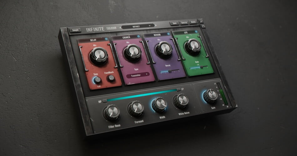 Save 30% on Infinite multi-effect plugin by Toolroom