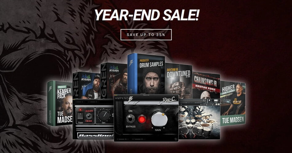 Save up to 40% off on plugins & sound packs