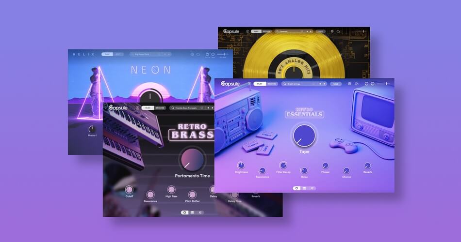 250+ sounds of 80s & 90s for $49 USD
