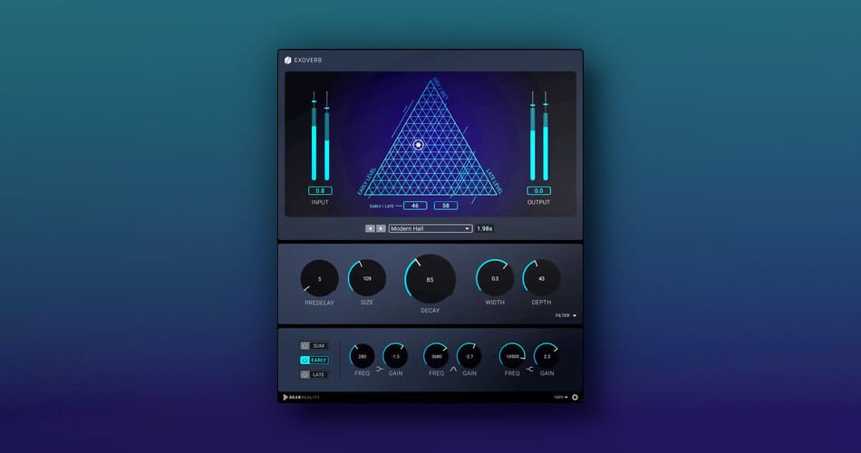 Save 30% on EXOVERB immersive reverb effect plugin by Dear Reality