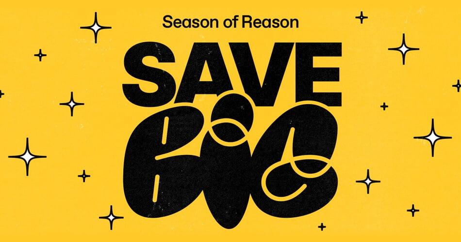 Save 30% on Reason+, Reason 12 & upgrades