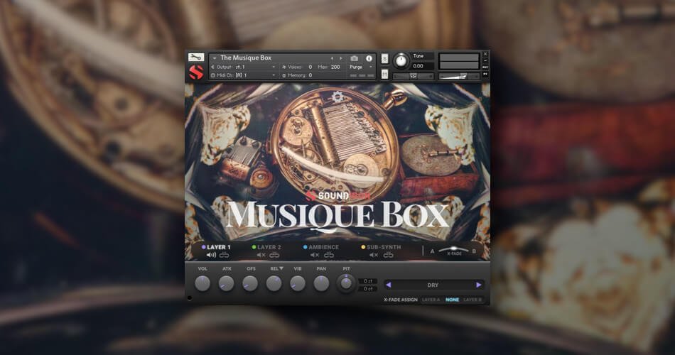 Save 25% on Musique Box sample library for Kontakt by Soundiron