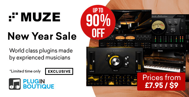 Save up to 90% on Muze Kontakt instruments & bundles