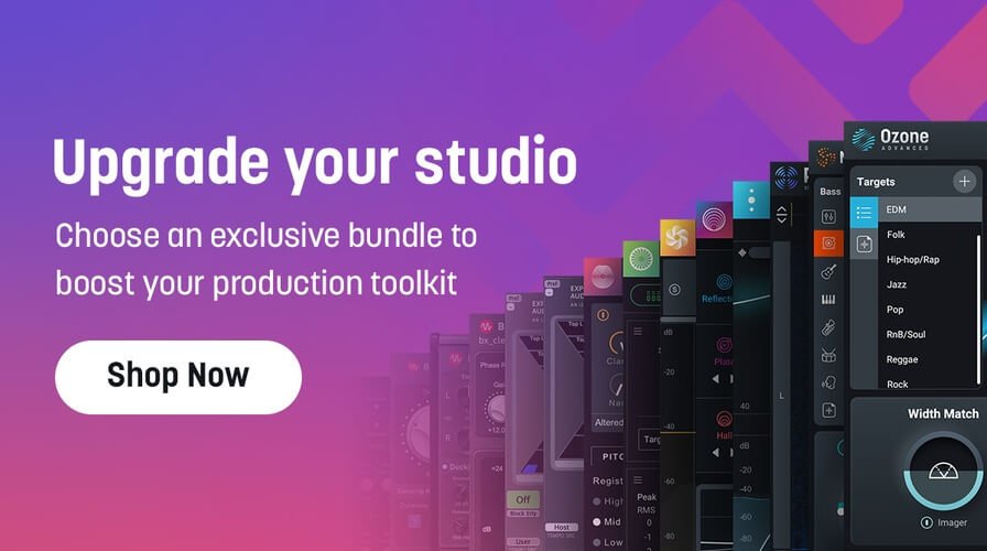 Save up to 80% on Mix & Master Bundle Advanced, Music Production Suite 5 & iZotope Everything Bundle