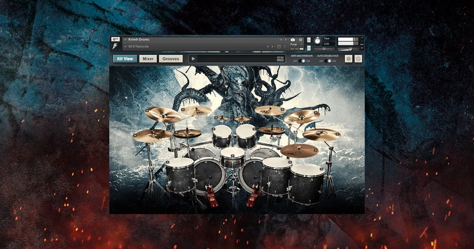 Bogren Krimh Drums for Kontakt Player on sale for $99 USD