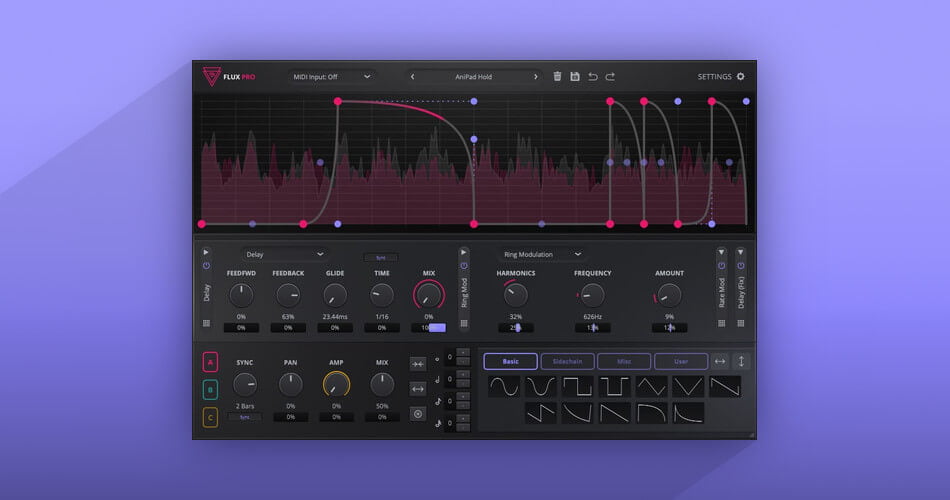 Flux Pro multi-effect modulation plugin by Caelum Audio on sale at 40% OFF