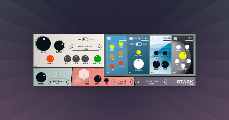 Save 50% on STARK amp simulator plugin by Klevgränd