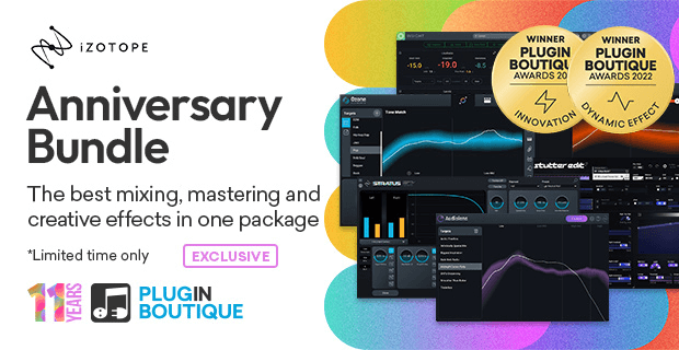 Save 94% on mixing, mastering & creative effects