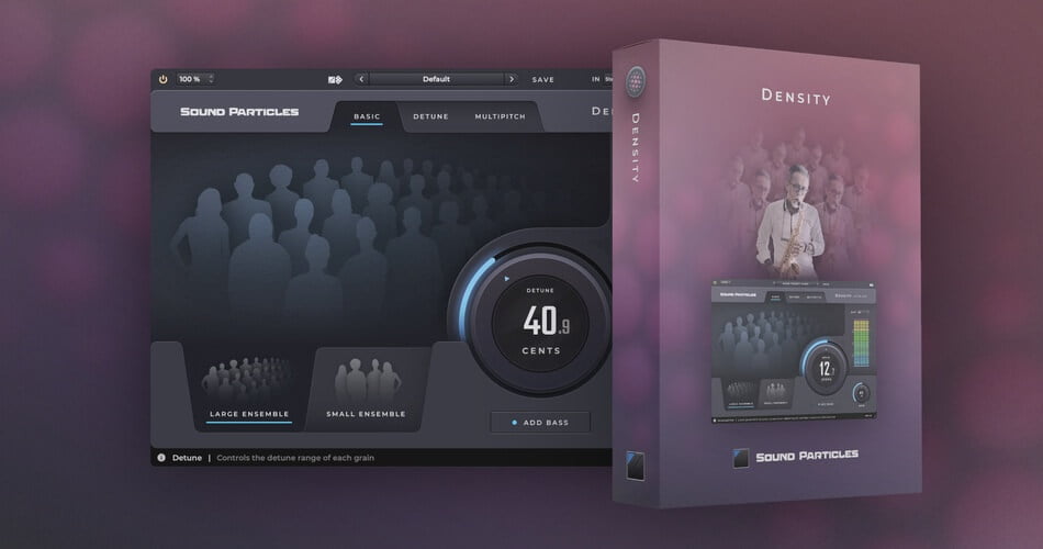 Save 50% on Density ensemble effect plugin by Sound Particles