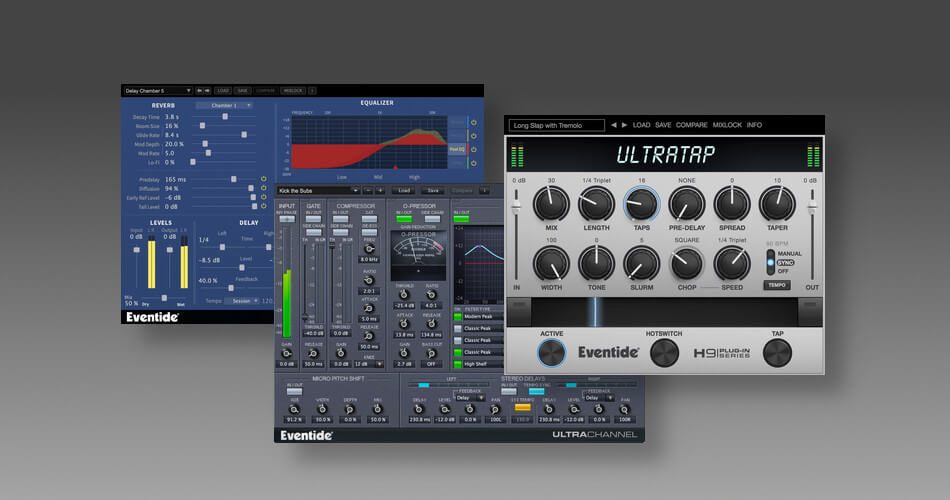 Save up to 80% on Eventide’s UltraChannel, UltraReverb, and UltraTap