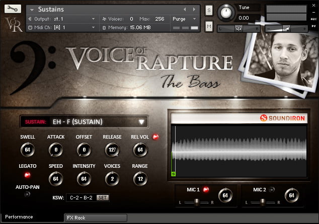 The Bass vocal library for Kontakt