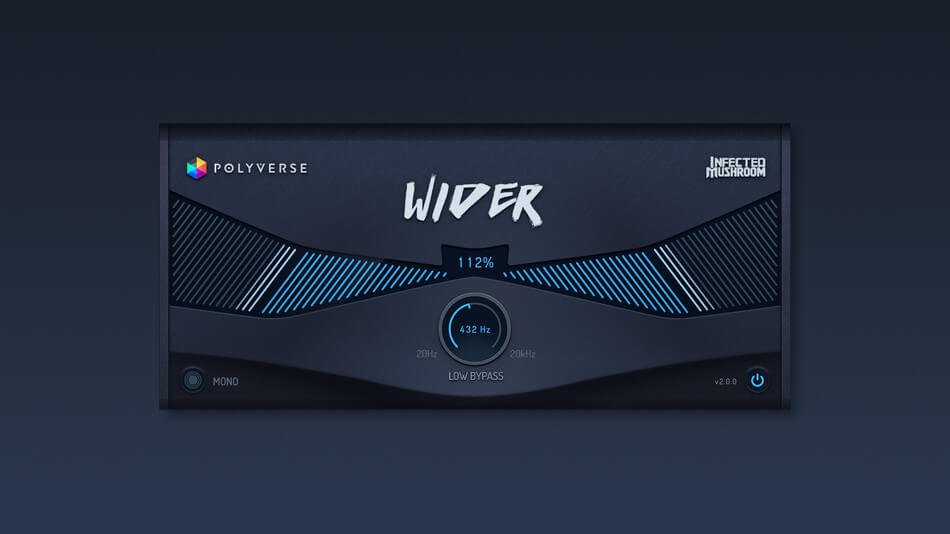 Polyverse Music releases Wider 2.0 free stereo widener + Spring Sale launched