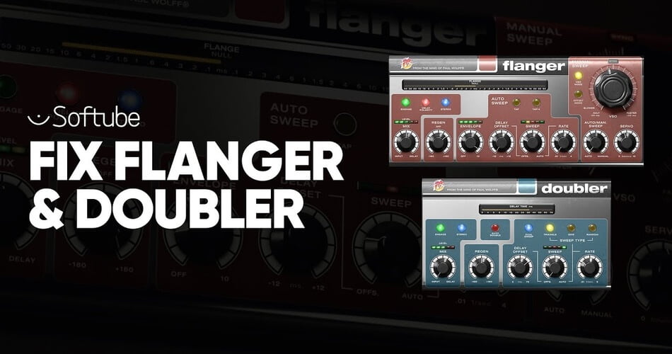 Softube Fix Flanger and Doubler plugin suite on sale for $19 USD