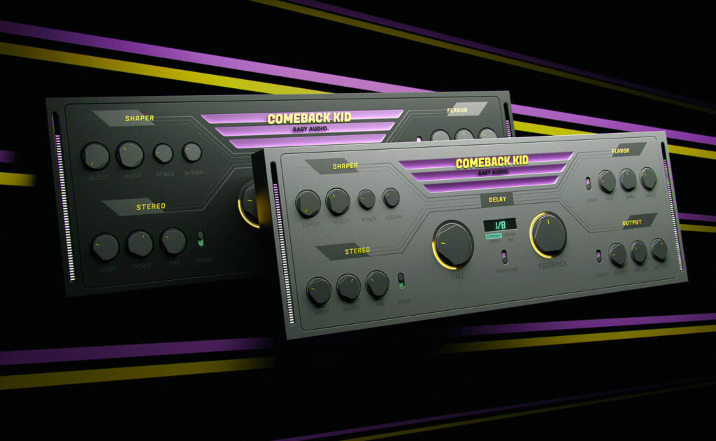 Comeback Kid delay plugin by Baby Audio on sale for $29 USD