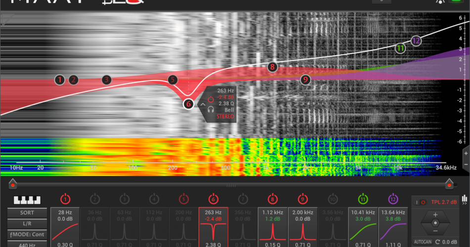Save 25% on thEQred linear phase equalizer plugin by MAAT - Music ...