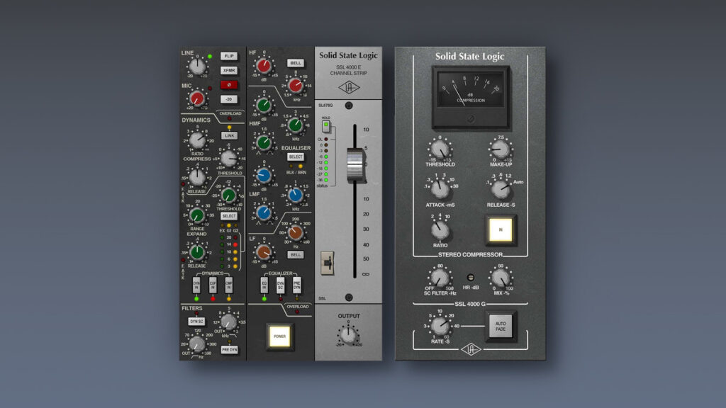 Save up to 77% on SSL 4000 E Channel Strip & 4000 G Bus Compressor