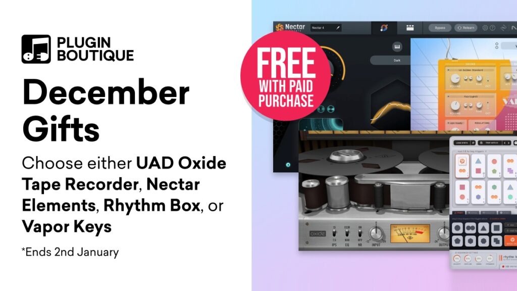 Oxide Tape Recorder, Vapor Keys, Nectar Elements or Rhythm Box