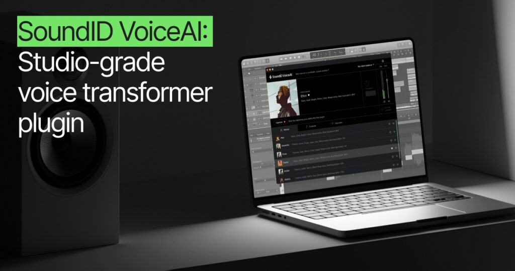 Save 20% on SoundID VoiceAI studio-grade voice transformer plugin