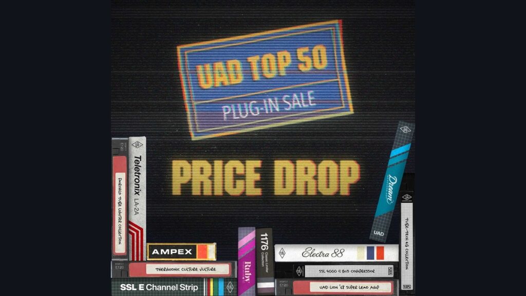 Save up to 90% on Universal Audio plugins & bundles