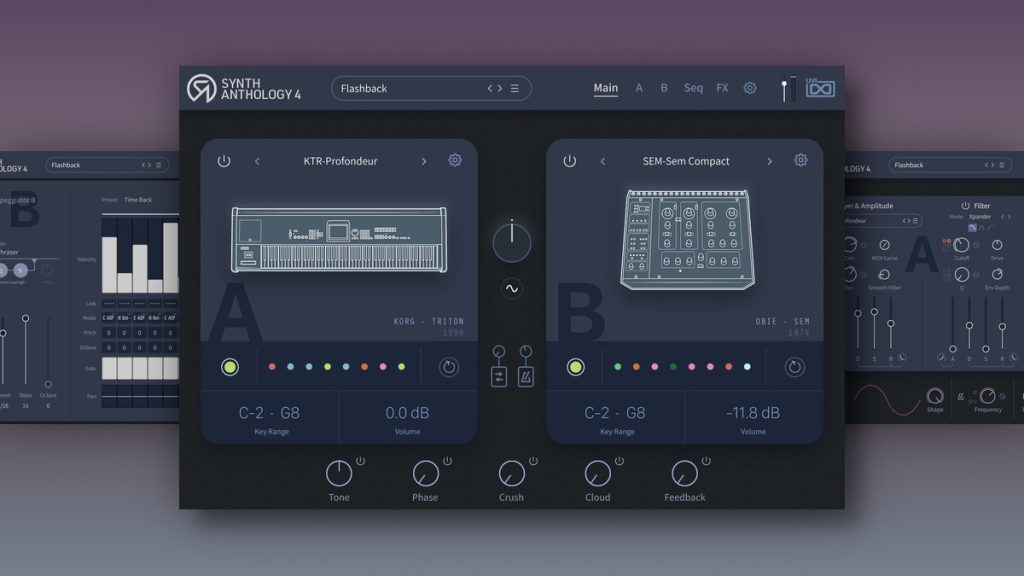 UVI Synth Anthology 4 hardware synth collection on sale for $49 USD