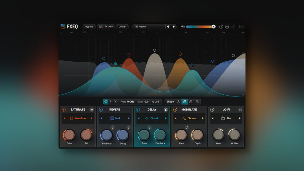 iZotope FXEQ multi-effect plugin on sale for $29 USD