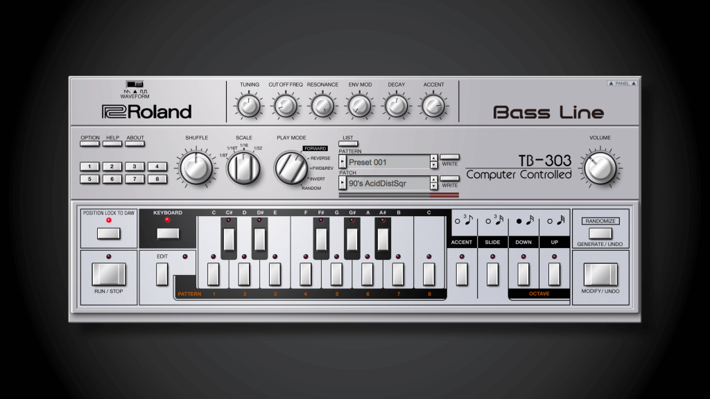 Save 67% on TB-303 software synthesizer by Roland