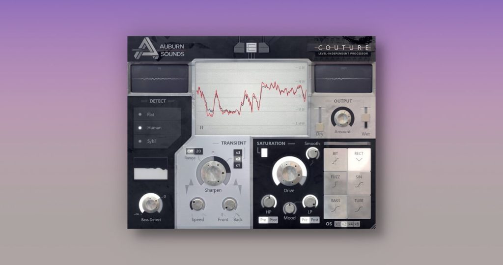 Couture dynamics plugin by Auburn Sounds on sale for $20 USD