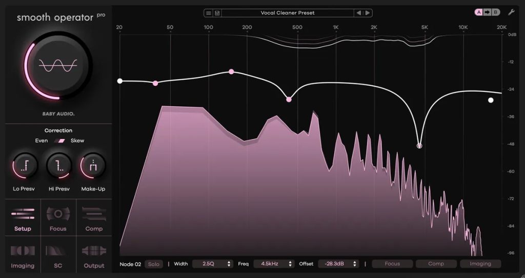 Smooth Operator Pro spectral signal balancer by Baby Audio on sale for $79 USD
