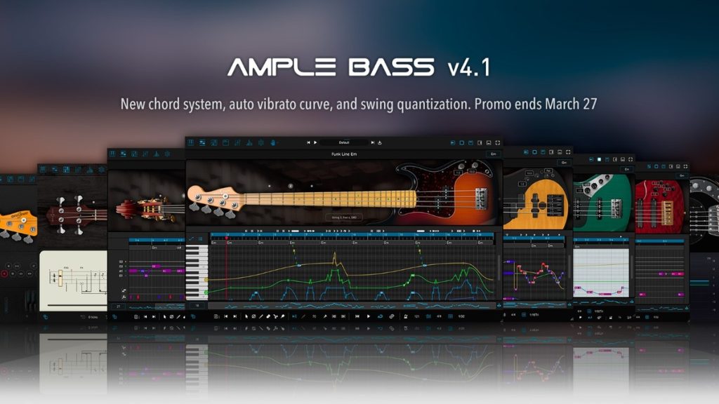 Ample Sound updates Ample Bass virtual instruments to v4.1