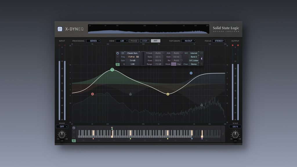 X-DynEQ dynamic equalizer by Solid State Logic on sale for $29 USD