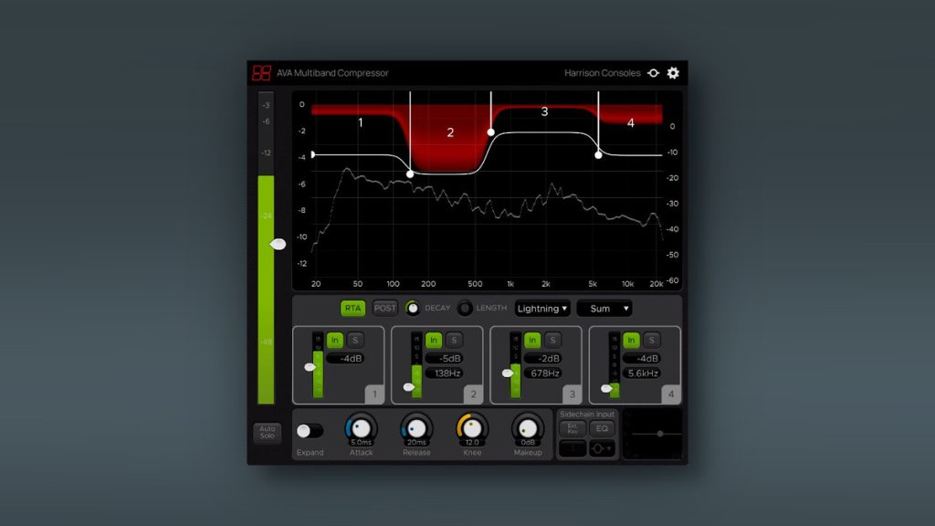 AVA Multiband Compressor by Harrison Consoles on sale for $9.99 USD