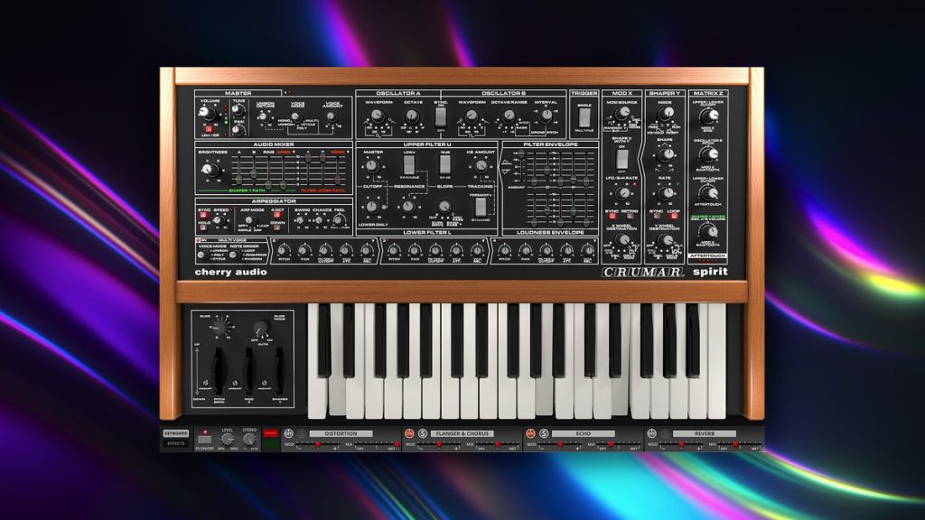 Save 40% on Crumar Spirit software synthesizer by Cherry Audio