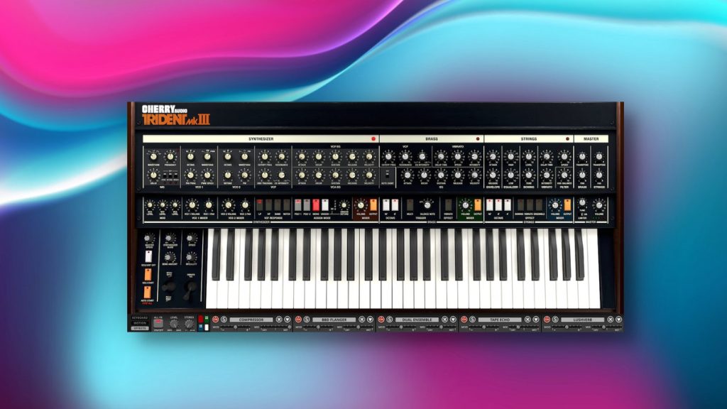 Trident Mk III Synthesizer by Cherry Audio on sale for $39 USD