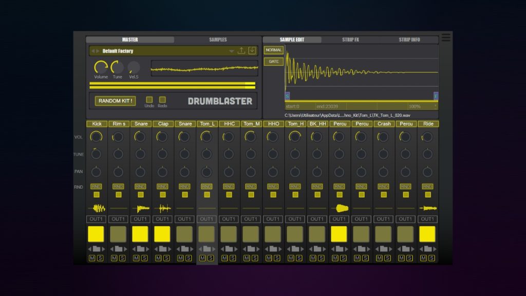 Save 70% on Drum Blaster virtual instrument by Audio Blast