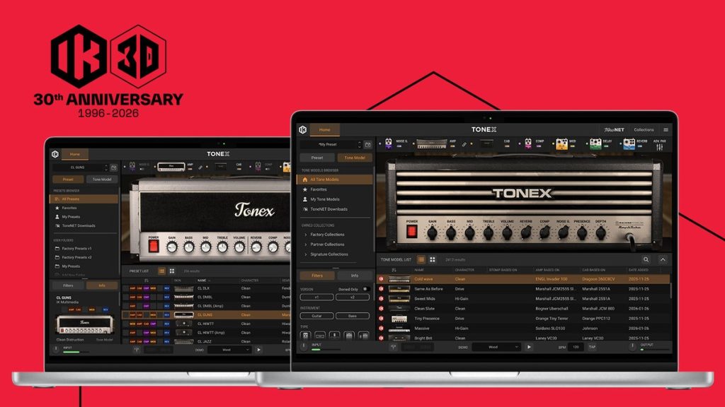 Save 73% on TONEX MAX AI-powered guitar & bass tone studio by IK Multimedia